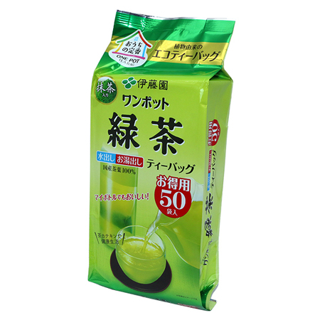 伊藤園 ワンポット緑茶ティーバッグ 50袋