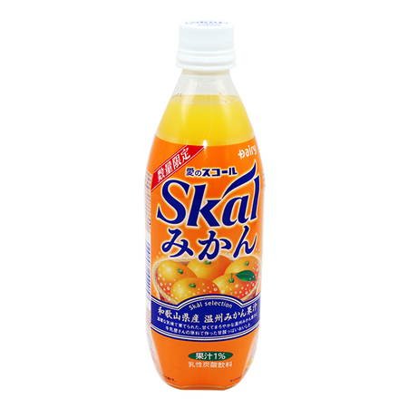 【賞味期間8月19日】南日本酪農協同 スコール みかん 500ml