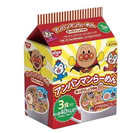 アンパンマン ラーメン あっさり醤油味 3食入り
